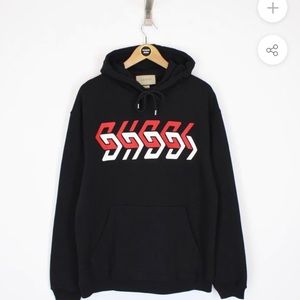 Gucci Mirror print hoodie AUTHENTIC